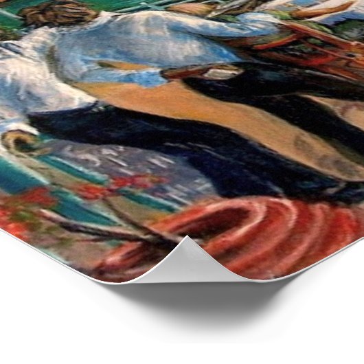 Infinity Blue Poster (Ecke)