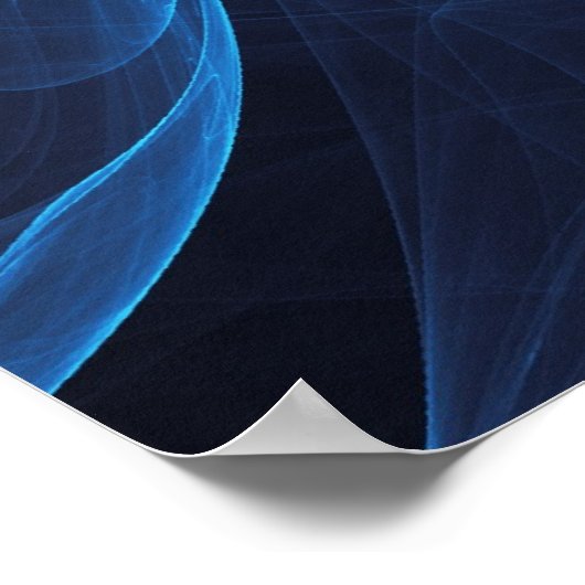 Infinity Blue Poster (Ecke)