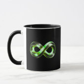 Infinity Core Emblem| Luxury Abstract Design Tasse (Links)