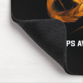 Infinity Heart CRPS Awareness Mousepad (Ecke)