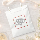 Infinity Heart Favor Bag Geschenktütchen (Ausgeschnitten)