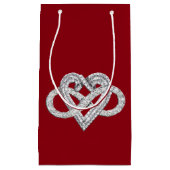 Infinity Heart Geschenktasche Kleine Geschenktüte (Vorderseite)
