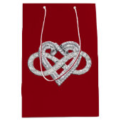 Infinity Heart Geschenktasche Mittlere Geschenktüte (Vorderseite)