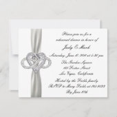 Infinity Heart Probe Dinner Einladung (Vorderseite)