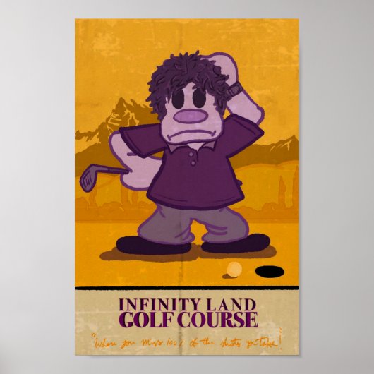 Infinity Land Golf Course Poster (Vorne)