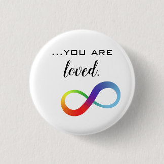 Infinity LGBTQ+ Pride-Tasche Button