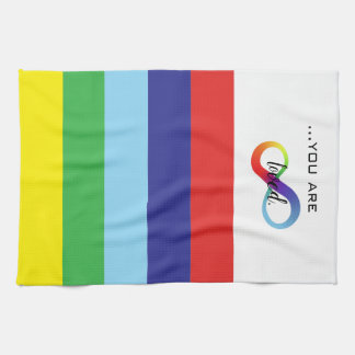 Infinity LGBTQ+ Pride-Tasche Geschirrtuch
