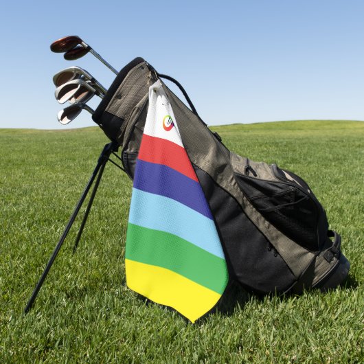 Infinity LGBTQ+ Pride-Tasche Golfhandtuch (Gras)
