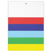 Infinity LGBTQ+ Pride-Tasche Klemmbrett (Rückseite)