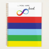 Infinity LGBTQ+ Pride-Tasche Planer (Vorderseite)