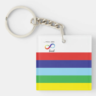 Infinity LGBTQ+ Pride-Tasche Schlüsselanhänger