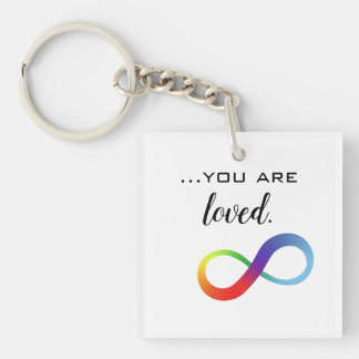 Infinity LGBTQ+ Pride-Tasche Schlüsselanhänger