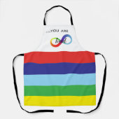 Infinity LGBTQ+ Pride-Tasche Schürze (Vorderseite)