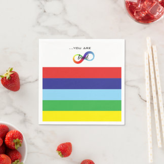 Infinity LGBTQ+ Pride-Tasche Serviette