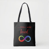 Infinity LGBTQ+ Pride-Tasche Tasche (Vorderseite)
