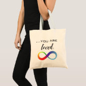 Infinity LGBTQ+ Pride-Tasche Tragetasche (Vorderseite (Produkt))