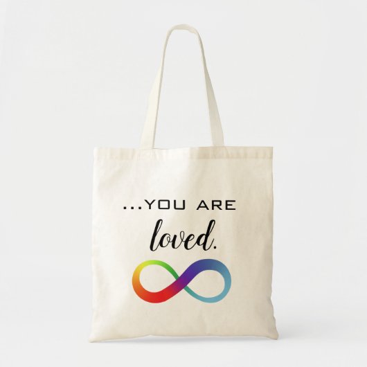 Infinity LGBTQ+ Pride-Tasche Tragetasche (Vorne)