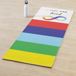 Infinity LGBTQ+ Pride-Tasche Yogamatte