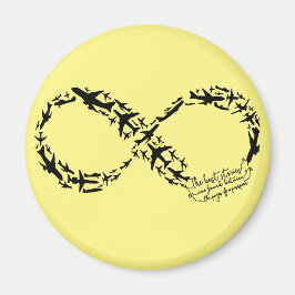 Infinity Magnet, Infinity Office Geschenke Magnet