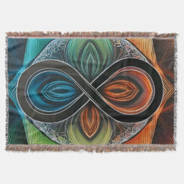 Infinity Mandala African Tribal Mask Abstrakt Decke