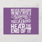 Infinity Math Postkarten (Vorderseite)