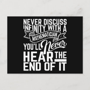 Infinity Math Postkarten