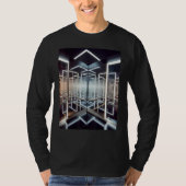 Infinity Mirrors Mesmerizing Art Depth Mirror T-Shirt (Vorderseite)