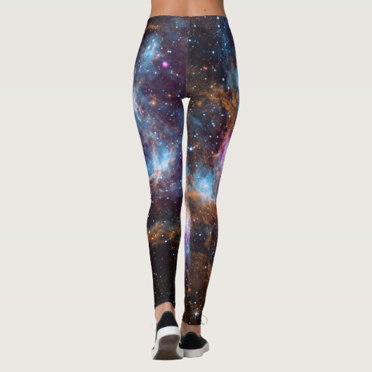 Infinity Nebel Design 07 Leggings (Rückseite)