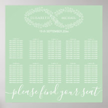 Infinity neo mint botanische romantische Chic eleg