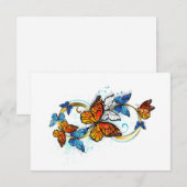 Infinity of Monarch Butterflies Ankündigung (Vorne/Hinten)