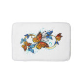 Infinity of Monarch Butterflies Badematte (Vorderseite)