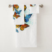 Infinity of Monarch Butterflies Badhandtuch Set (Insitu)