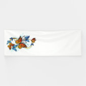 Infinity of Monarch Butterflies Banner (Horizontal)