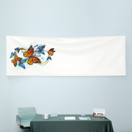 Infinity of Monarch Butterflies Banner (Messeveranstaltung)