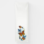 Infinity of Monarch Butterflies Banner (Vertikal)