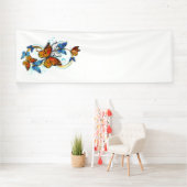 Infinity of Monarch Butterflies Banner (Insitu)