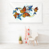 Infinity of Monarch Butterflies Banner (Insitu)