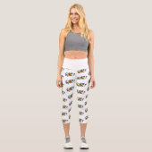 Infinity of Monarch Butterflies Capri Leggings (Vorderseite)
