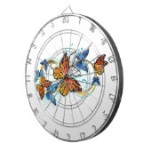 Infinity of Monarch Butterflies Dartscheibe (Vorderseite rechts)