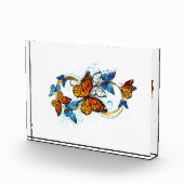 Infinity of Monarch Butterflies Fotoblock (Rechts)