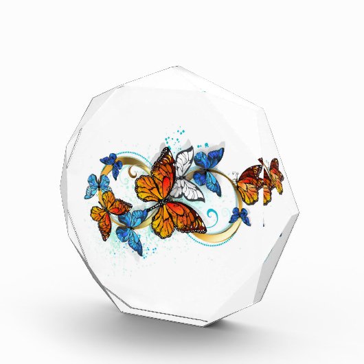 Infinity of Monarch Butterflies Fotoblock (Rechts)