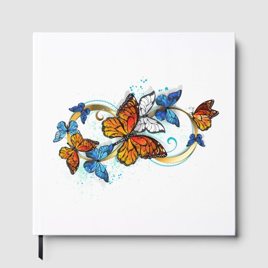 Infinity of Monarch Butterflies Gästebuch (Vorderseite)