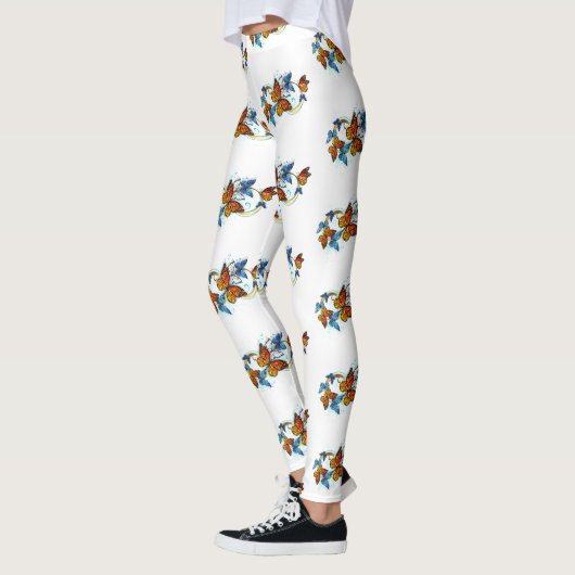Infinity of Monarch Butterflies Leggings (Links)