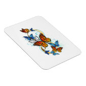 Infinity of Monarch Butterflies Magnet (Rechte Seite)