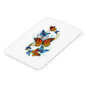 Infinity of Monarch Butterflies Magnet (Linke Seite)