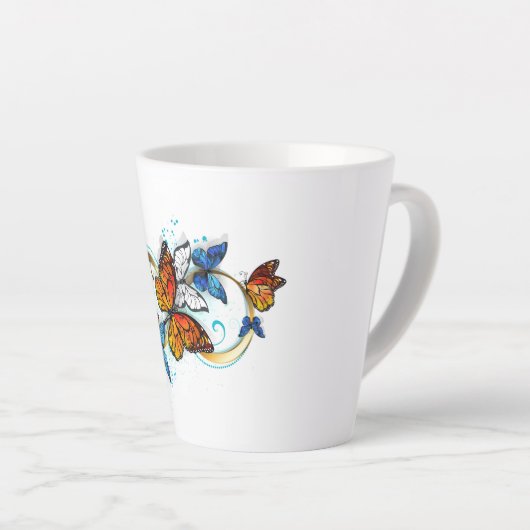 Infinity of Monarch Butterflies Milchtasse (Rechte Ecke)