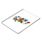 Infinity of Monarch Butterflies Notizblock (Linke Seite)