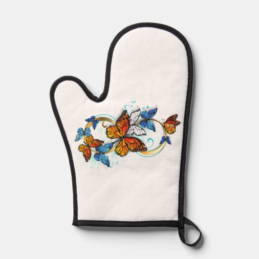 Infinity of Monarch Butterflies Ofenhandschuh (Vorderseite)