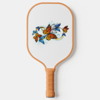 Infinity of Monarch Butterflies Pickleball Schläger