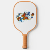 Infinity of Monarch Butterflies Pickleball Schläger (Rückseite)